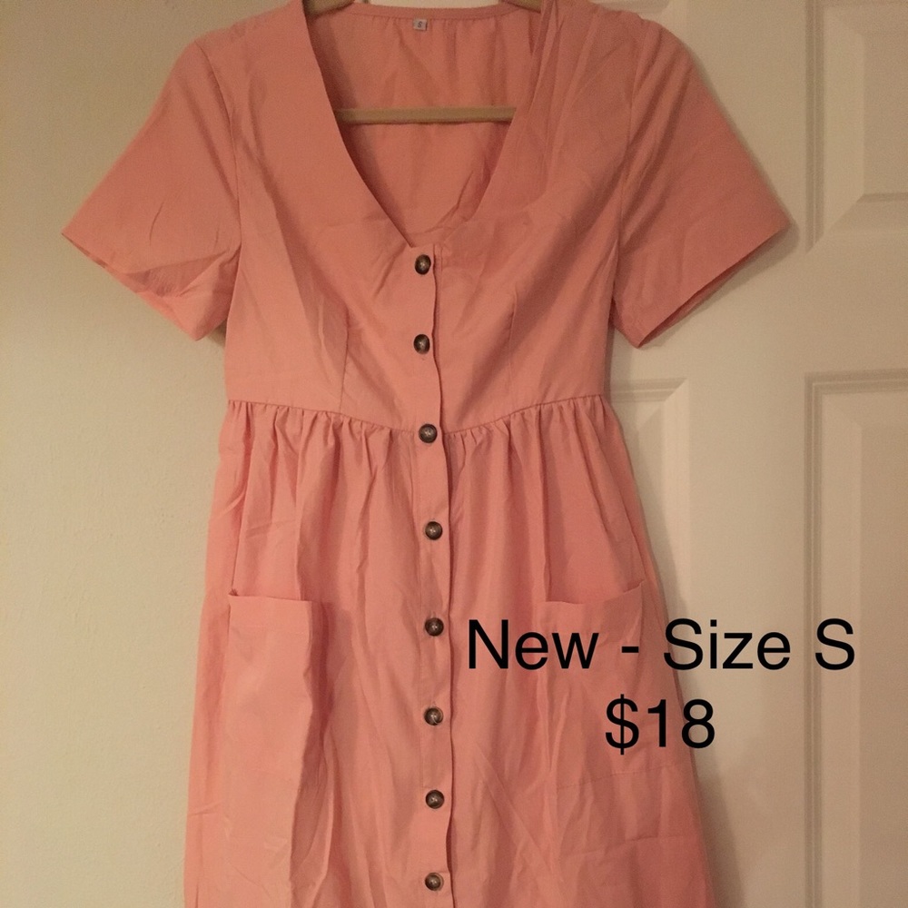 Ladies Shirt Dress - Size S